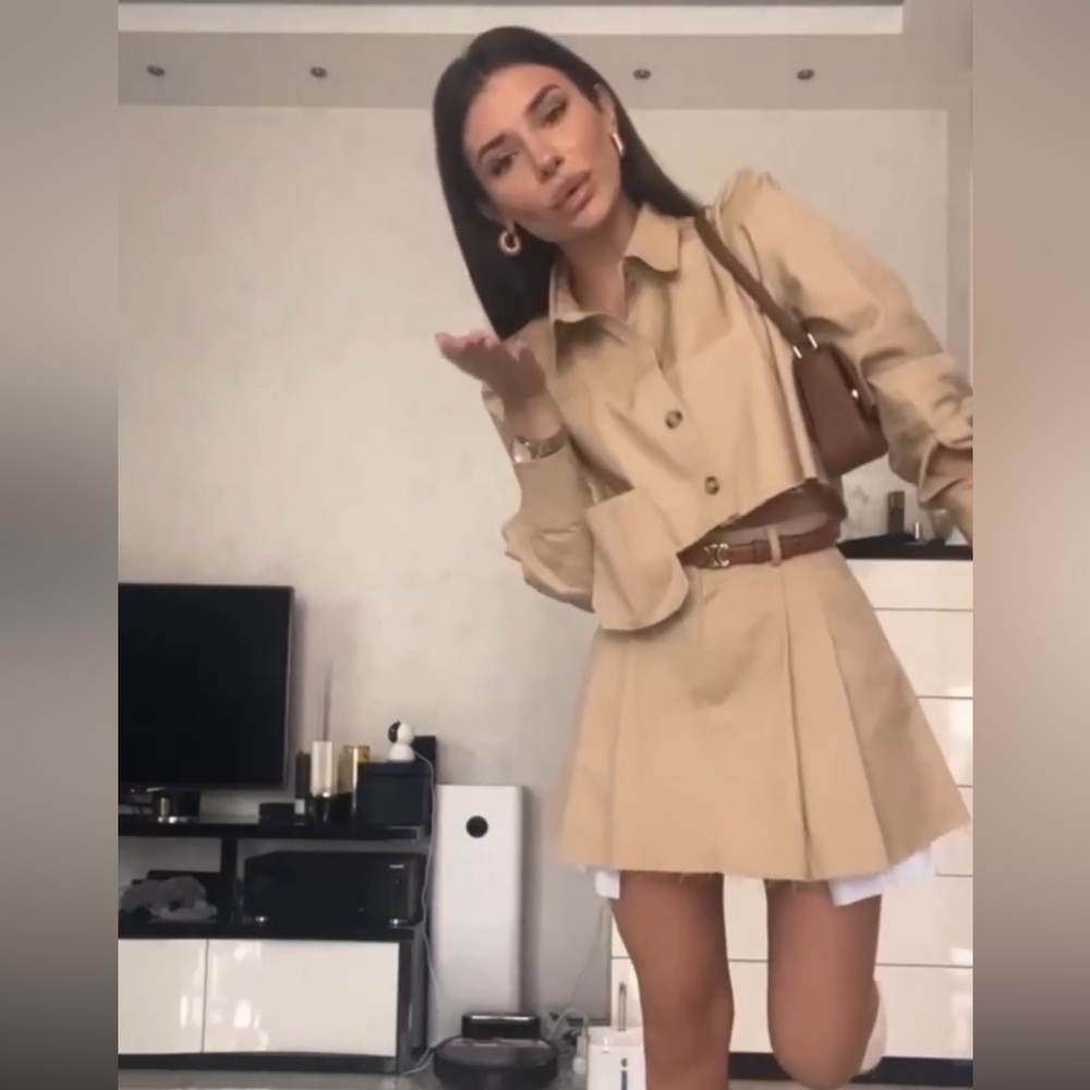 Cargo suit skirt trendy